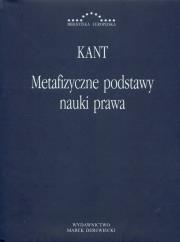 Metafizyczne podstawy nauki prawa. Autor: Immanuel Kant. Dadada.pl Okładka książki Metafizyczne podstawy nauki prawa
