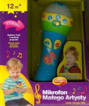 Okładka książki Mikrofon małego artysty DUMEL