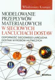 Okładka książki Modelowanie przepływów materiałowych w sieciowych łańcuchach dostaw