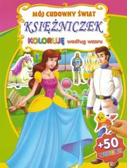 Okładka książki Mój cudowny świat księżniczek - zielona