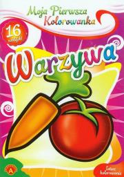 Okładka książki Moja pierwsza kolorowanka - Warzywa ALEX