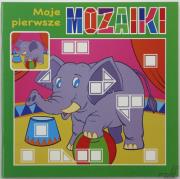 Okładka książki Moje pierwsze mozaiki - słoń