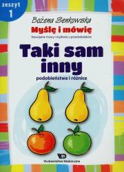 Okładka książki Myślę i mówię z.1 Taki sa, inny - podobieństwa...