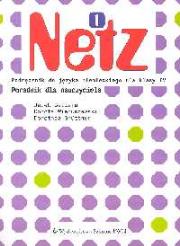 Netz 1 Poradnik dla nauczyciela. Autor: Betleja Jacek, Wieruszewska Dorota, Gruttner Dorothea. Dadada.pl Okładka książki Netz 1 Poradnik dla nauczyciela