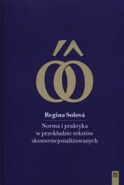 Okładka książki Norma i praktyka w przekładzie tekstów skonwencjonalizowanych