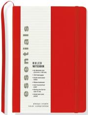 Opakowanie Notatnik Ess czerwony duży linia