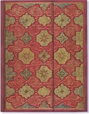 Opakowanie Notatnik zamykany Czerwony Barok