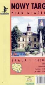 Opakowanie Nowy Targ - plan miasta