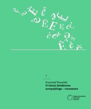 Okładka książki O istocie dziedzictwa europejskiego – rozważania
