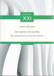 Od słowa do słowa. Autor: Prussak Maria. Dadada.pl Okładka książki Od słowa do słowa