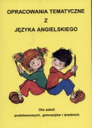 Okładka książki Opracowania tematyczne z języka angielskiego