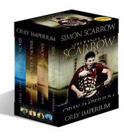 Orłu imperium pakiet T1-T4. Autor: Simon Scarrow. Dadada.pl Okładka książki Orłu imperium pakiet T1-T4