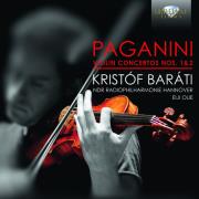PAGANINI: VIOLIN CONCERTOS NOS. 1 & 2. Autor: Kristóf Baráti, NDR Radiophilharmonie Hannover, Eiji Oue. Dadada.pl Okładka książki PAGANINI: VIOLIN CONCERTOS NOS. 1 & 2
