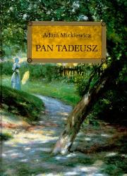 Pan Tadeusz z oprac. okleina GREG. Autor: Adam Mickiewicz. Dadada.pl Okładka książki Pan Tadeusz z oprac. okleina GREG