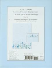 Opakowanie Papeteria Niebieskie kwiaty