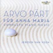Part: Fur Anna Maria, Complete Piano Music. Autor: Jeroen van Veen. Dadada.pl Okładka książki Part: Fur Anna Maria, Complete Piano Music