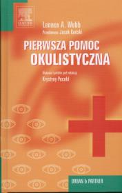 Okładka książki Pierwsza pomoc okulistyczna