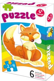 Pierwsze puzzle Zwierzątka 1. Wydawca: Kukuryku. Dadada.pl Opakowanie Pierwsze puzzle Zwierzątka 1