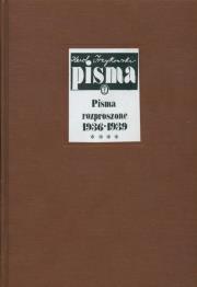 Okładka książki Pisma rozproszone t.4