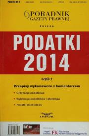 Podatki 2014 część 2 + CD. Wydawca: Infor. Dadada.pl Opakowanie Podatki 2014 część 2 + CD