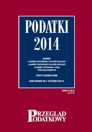 Podatki 2014. Autor: praca zbiorowa. Dadada.pl Okładka książki Podatki 2014