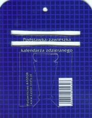 Okładka książki Podstawka-zawieszka do kalendarza zdzieranego KL5  ZA07
