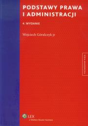 Okładka książki Podstawy prawa i administracji