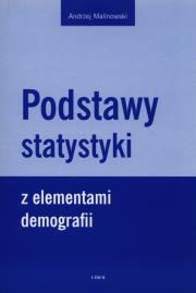 Okładka książki Podstawy statystyki z elementami demografii