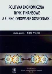 Opakowanie Polityka ekonomiczna i rynki finansowe a funkcjonowanie gospodarki