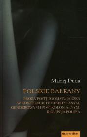 Okładka książki Polskie Bałkany. Proza postjugosłowiańska w kontek