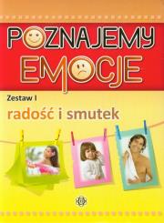 Poznajemy emocje I - radość i smutek. Autor: Józef Częścik. Dadada.pl Okładka książki Poznajemy emocje I - radość i smutek