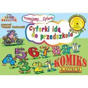 Poznajemy...Cyferki. Cyferki idą do przedszkola. Autor: Lech Tkaczyk. Dadada.pl Okładka książki Poznajemy...Cyferki. Cyferki idą do przedszkola