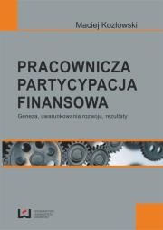 Okładka książki Pracownicza partycypacja finansowa