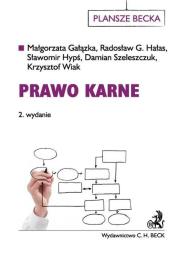 Prawo karne. Autor: Gałązka Małgorzata, Hałas Radosław G. Hypś Sławomir, Szeleszczuk Damian. Dadada.pl Okładka książki Prawo karne