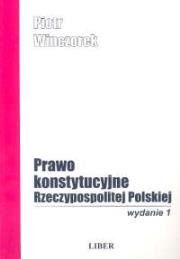 Okładka książki Prawo konstytucyjne Rzeczypospolitej Polskiej