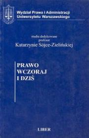 Opakowanie Prawo wczoraj i dziś