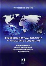 Okładka książki Przedsiębiorstwa rodzinne w otoczeniu globalnym