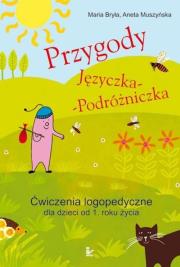 Przygody Języczka-Podróżniczka książka. Autor: Maria Bryła Aneta Muszyńska. Dadada.pl Okładka książki Przygody Języczka-Podróżniczka książka
