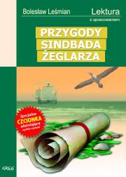 Okładka książki Przygody Sindbada żeglarza z oprac. GREG