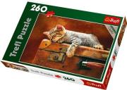 Okładka książki Puzzle 260 Słodki sen TREFL