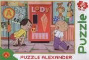 Opakowanie Puzzle maxi Bolek i Lolek automat do lodów  ALEX