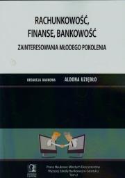 Rachunkowość, finanse, bankowość. Autor: Aldona Uziębło (red.). Dadada.pl Okładka książki Rachunkowość, finanse, bankowość