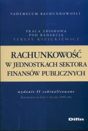 Opakowanie Rachunkowość w jednostkach sektora finansów publicznych