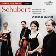 Schubert: String Quartets Volume 2. Autor: Diogenes Quartet. Dadada.pl Okładka książki Schubert: String Quartets Volume 2