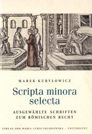 Okładka książki Scripta minora selecta