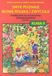 Smyk poznaje mowę 2 podręcznik sem.1/Adam/. Autor: Malepsza Teresa, Dembska Janina Agata. Dadada.pl Okładka książki Smyk poznaje mowę 2 podręcznik sem.1/Adam/