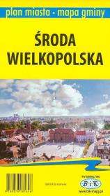 Opakowanie Środa Wielkopolska Plan miasta z mapą gminy