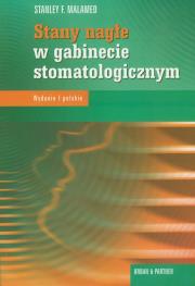 Okładka książki Stany nagłe w gabinecie stomatologicznym