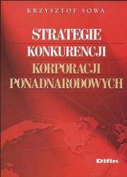 Okładka książki Strategie konkurencji korporacji ponadnarodowych