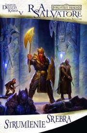 Strumienie srebra. Autor: Salvatore R. A.. Dadada.pl Okładka książki Strumienie srebra